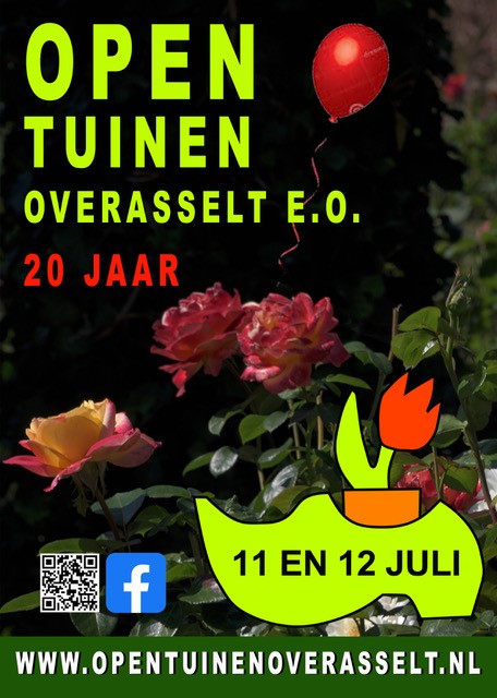 Affiche Open Tuinen Dagen 2026